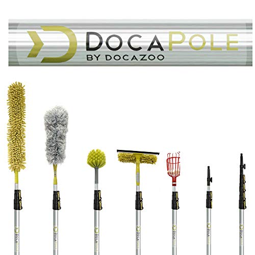 DocaPole 7-30 Foot Extension Pole - Multi-Purpose Telescopic Pole // Light Bu...