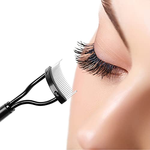 Docolor Eyelash Comb Separator Eyelashes Eyebrow Mascara Brush Applicator Eye...