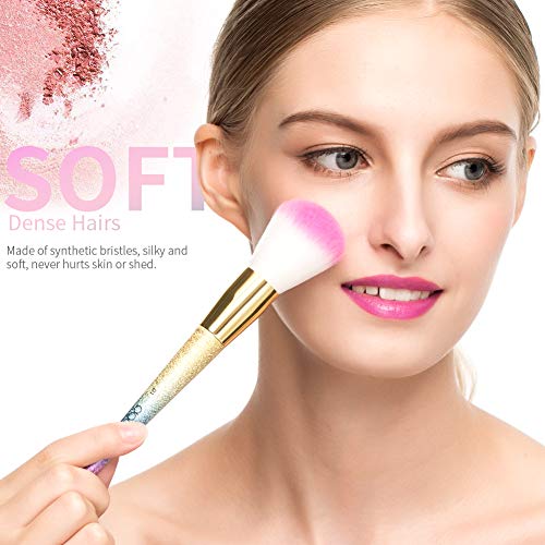 Docolor Makeup Brushes 16Pcs Fantasy Makeup Brushes Set Christmas Gift Profes...