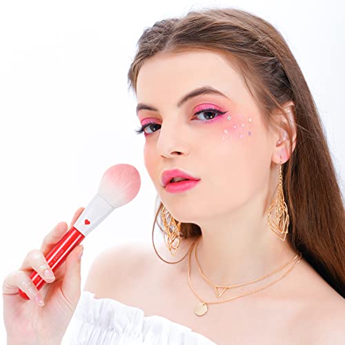 Docolor Makeup Brushes 32 Piece Period Red Professional Makeup Brush Set Prem...