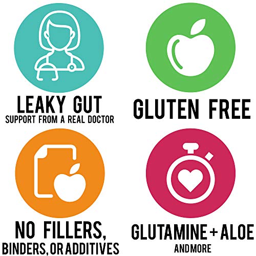 Gut Assist - Leaky Gut Repair Supplement Powder - Glutamine, Arabinogalactan,...