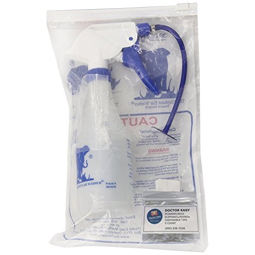 Elephant Ear Washer Economy Bottle System by Doctor Easy