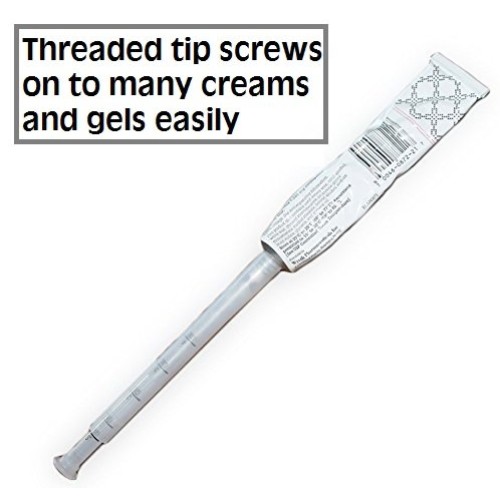 Disposable Vaginal Applicators (25-Pack), Fits Premarin Estrace Contraceptive...