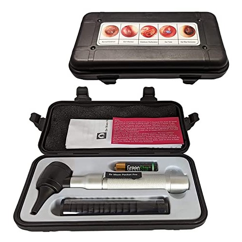 Dr. Mom Otoscopes- 4th Generation LED POCKET Dr. Mom Otoscopes and both Adult...