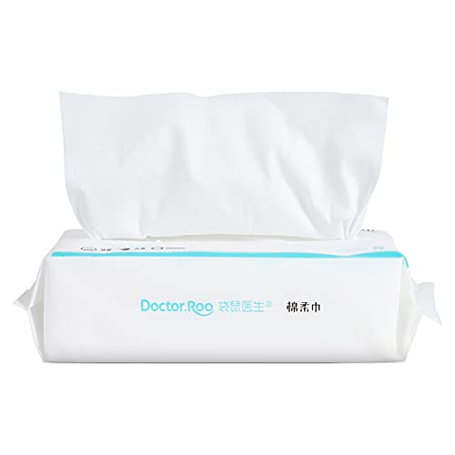 Sinus Rinse Kit and Natural Disposable Cotton Face Towel