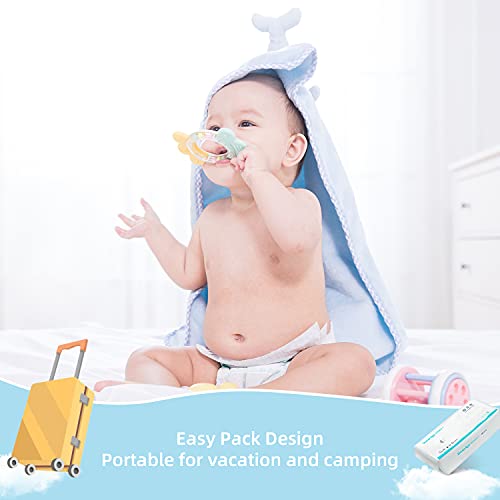 Sinus Rinse Kit and Natural Disposable Cotton Face Towel