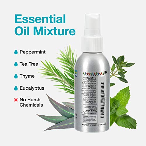 DoctorCare Plus Shoe Deodorizer Foot Spray, RightFoot Odor Eliminator, 4 Fl Oz