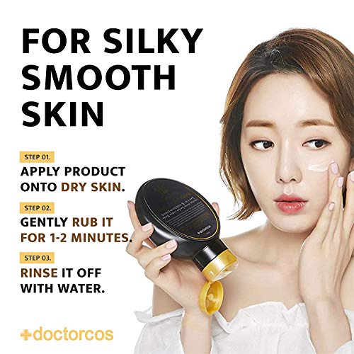 DOCTORCOS Brightening Pineapple Skin Pulling Face Cleanser 100 ml | Black hea...