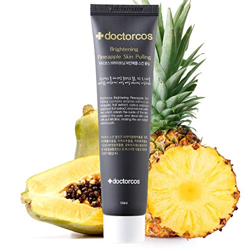 DOCTORCOS Brightening Pineapple Skin Pulling Face Cleanser 100 ml | Black hea...