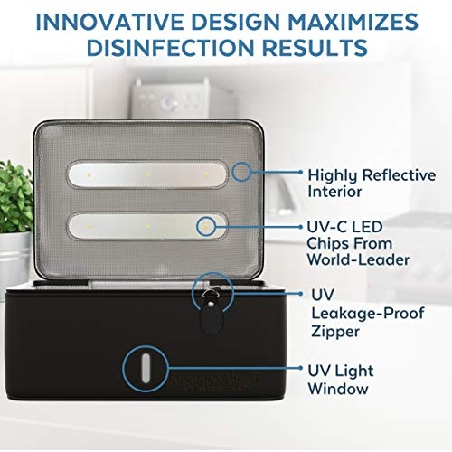 Doctor’s Choice UV Sanitizer Box. Personal UV Sterilizer Box. Extra Large UV ...
