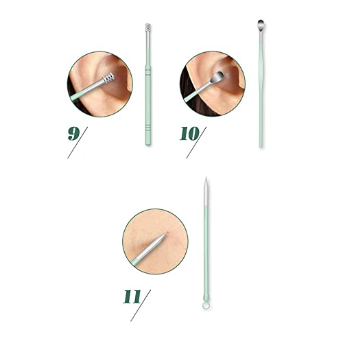 DOEKGE 16pcs Manicure Kit, Nail Clippers Set with Folding Bag, Stainless Stee...