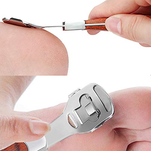 Foot Scraper Pedicure Supplies for Dead Skin Heel File Like Grater Calusses R...