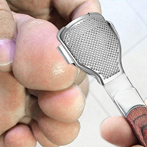 Foot Scraper Pedicure Supplies for Dead Skin Heel File Like Grater Calusses R...