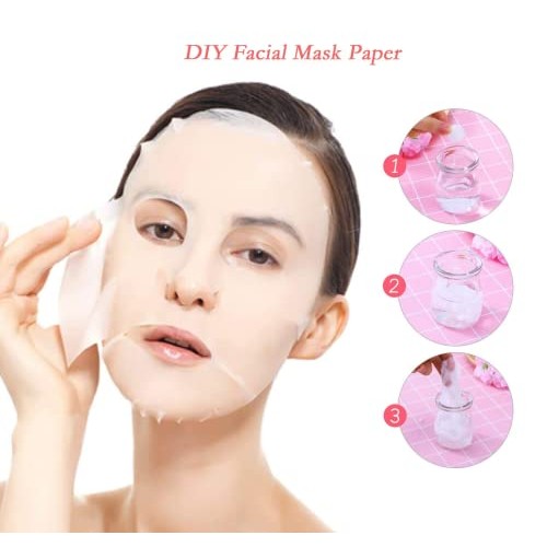 100 Pieces Compressed Disposable Facial Mask Sheets Dry Mask Paper Home DIY S...