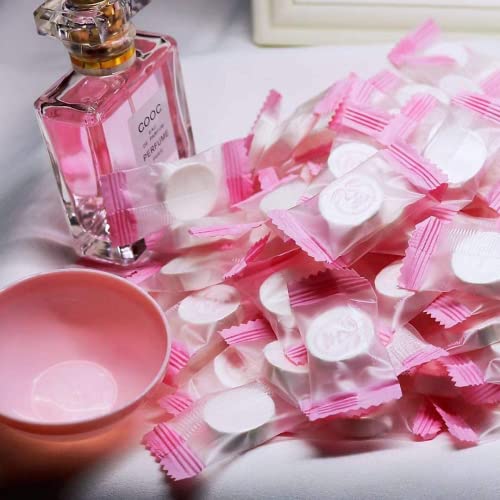 100 Pieces Compressed Disposable Facial Mask Sheets Dry Mask Paper Home DIY S...