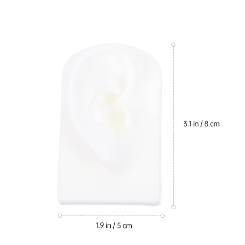 DOITOOL 1 Set Silicone Ear Model Ear Piercing Kit Simulated Ear Display Mould...