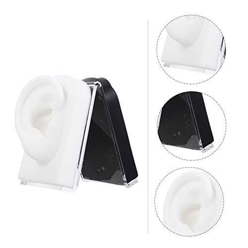 DOITOOL 1 Set Silicone Ear Model Ear Piercing Kit Simulated Ear Display Mould...