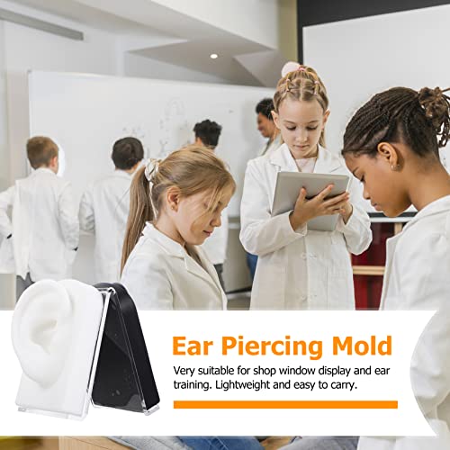 DOITOOL 1 Set Silicone Ear Model Ear Piercing Kit Simulated Ear Display Mould...