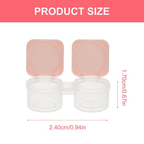 DOITOOL 2 Set Contact Lens Travel Kit Case Box Compact Soak Storage Kit with ...