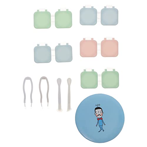 DOITOOL 2 Set Contact Lens Travel Kit Case Box Compact Soak Storage Kit with ...