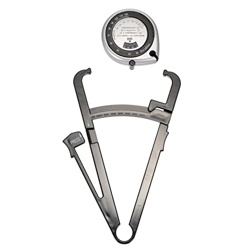 DOITOOL 2pcs Body Fat Caliper Measuring Tape Set Skinfold Calipers Body Fat T...