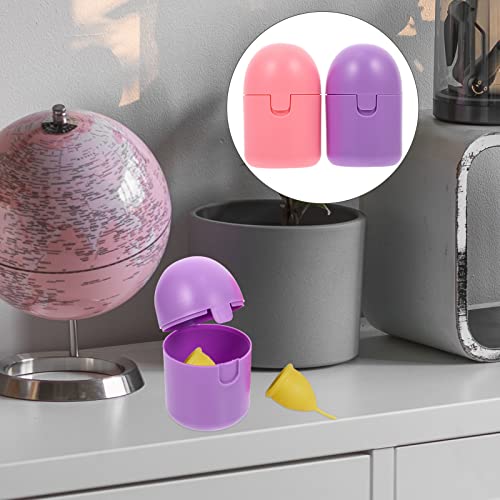 DOITOOL 2pcs Steamed Disinfection Female Accessory Sterilizer Cleaner