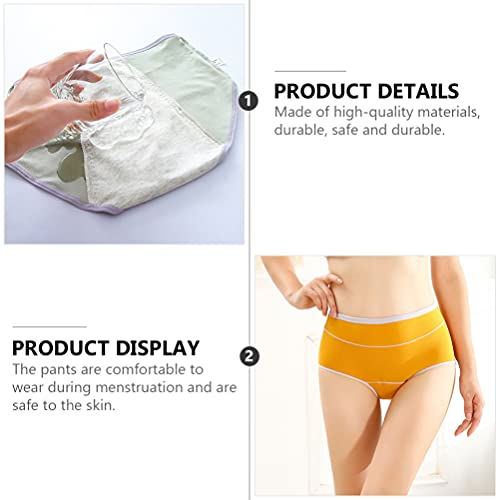 DOITOOL 4 Pairs Menstrual Briefs, Menstruation Underpants, Menstrual Pants, M...