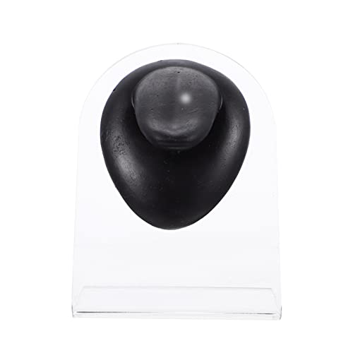 DOITOOL Silicone Tongue Model for Piercing Practice with Stand Body Part Disp...