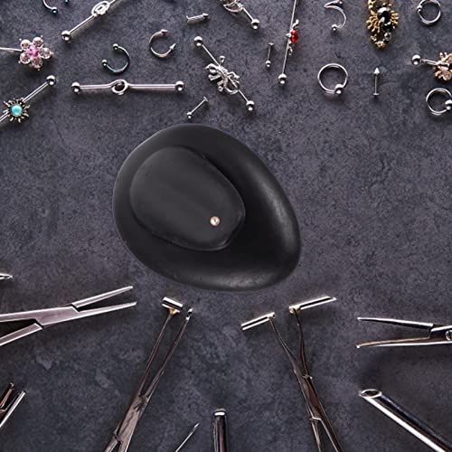 DOITOOL Silicone Tongue Model for Piercing Practice with Stand Body Part Disp...