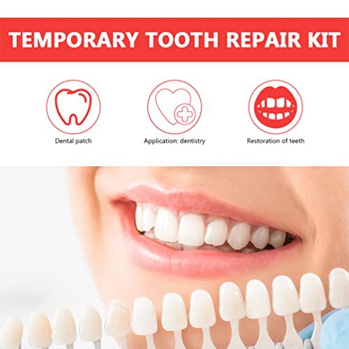 Temporary Tooth Repair kit Replacement: 200pcs Moldable False Teeth Thermal F...