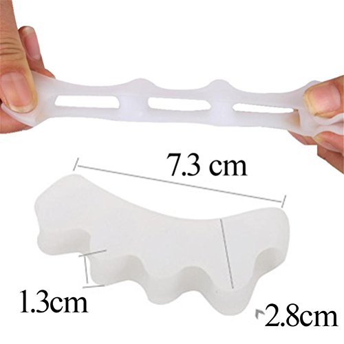 1 Pair pedicure Toe Separator Hallux ValgusBones Overlapping Toe Correction O...