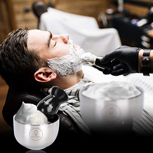 Shaving Kit for Men,Includes Safety Razor, Sandalwood Shaving Cream, Pre Shav...