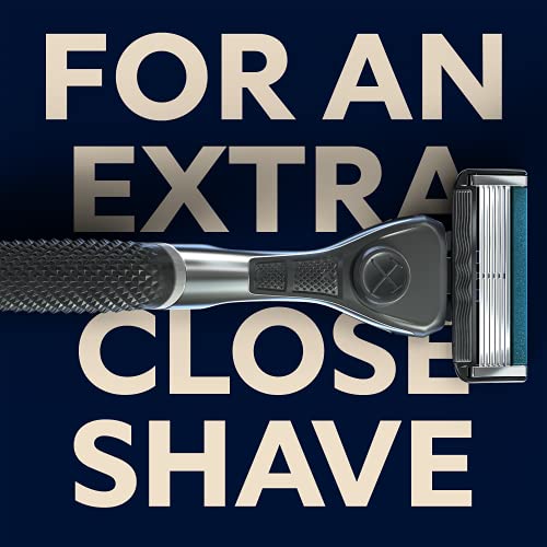Dollar Shave Club 6-Blade Razor Starter Set, 1 Handle, 4x6-Blade Cartridges, ...