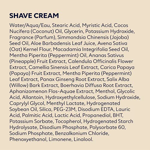 Dollar Shave Club Shave Cream, Blue, 12 Fl Oz, 2 Count