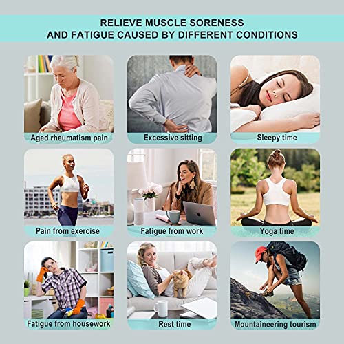 DOMAS Dual Channel TENS EMS Unit Muscle Stimulator,TENS Machine for Pain Reli...