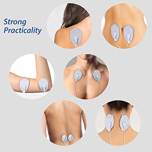 TENS Unit Muscle Stimulator Electric Shock Therapy for Muscles Dual Channel T...
