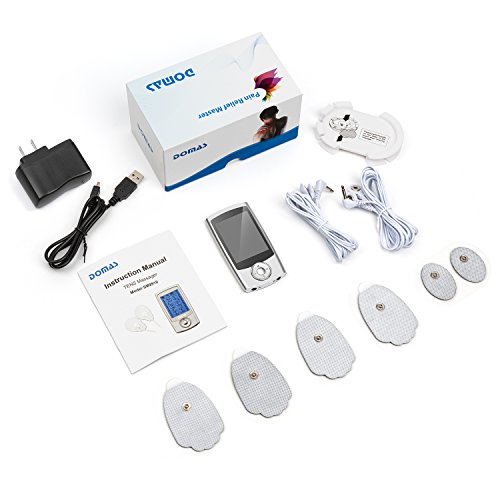 TENS Unit Muscle Stimulator Electric Shock Therapy for Muscles Dual Channel T...