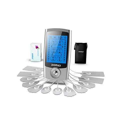 TENS Unit Muscle Stimulator Electric Shock Therapy for Muscles Dual Channel T...