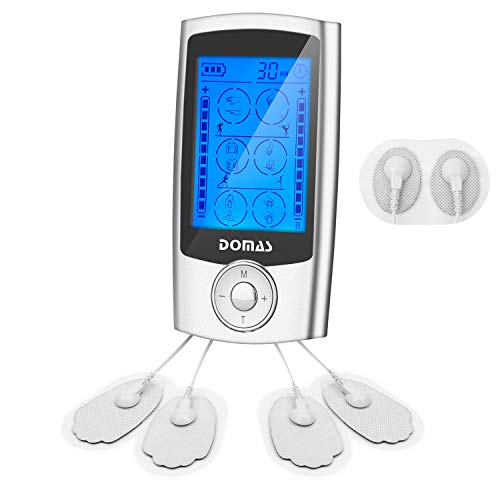 TENS Unit Muscle Stimulator Electric Shock Therapy for Muscles Dual Channel T...