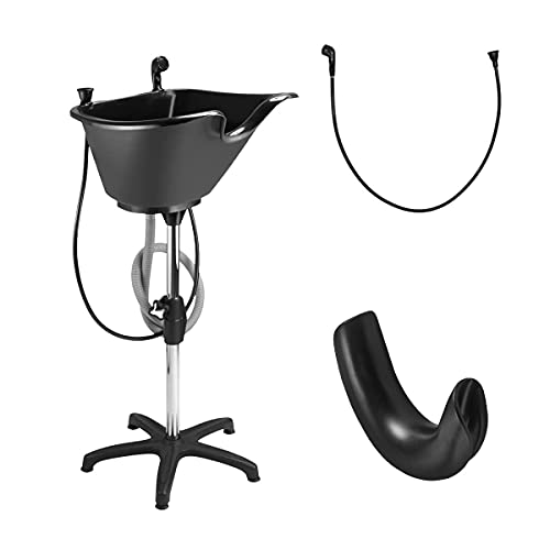 Dompel Bundle Wash Unit, Portable Shampoo Sink, Includes Drain Hose and Fauce...