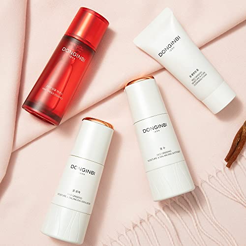 DONGINBI Korean Red Ginseng Essential Care Set, Anti Aging Skin Care Routine ...