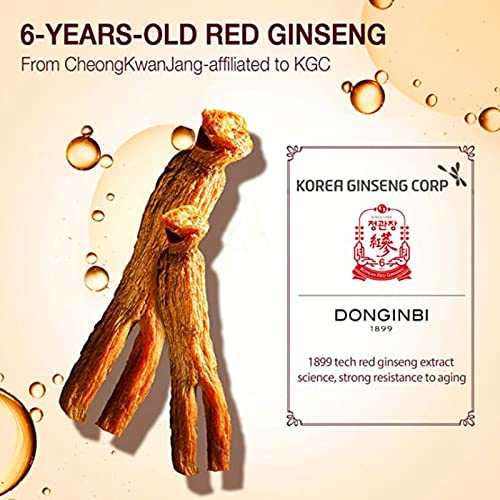 DONGINBI Red Ginseng Korean Moisture & Firming Cream Set EX, Korean Anti Agin...