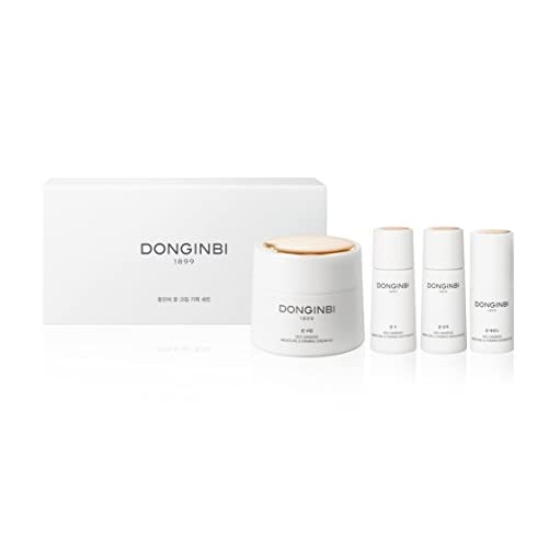 DONGINBI Red Ginseng Korean Moisture & Firming Cream Set EX, Korean Anti Agin...