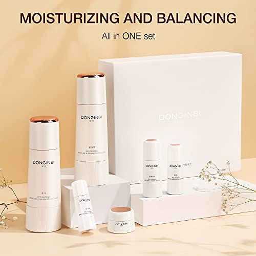 DONGINBI Red Ginseng Korean Skin Care Set, Korean Anti Aging Skin Care Routin...