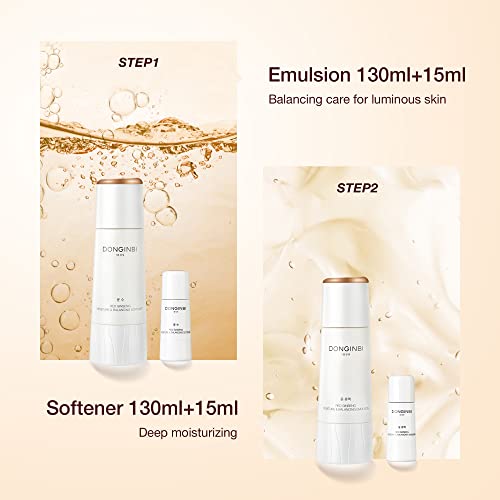 DONGINBI Red Ginseng Korean Skin Care Set, Korean Anti Aging Skin Care Routin...