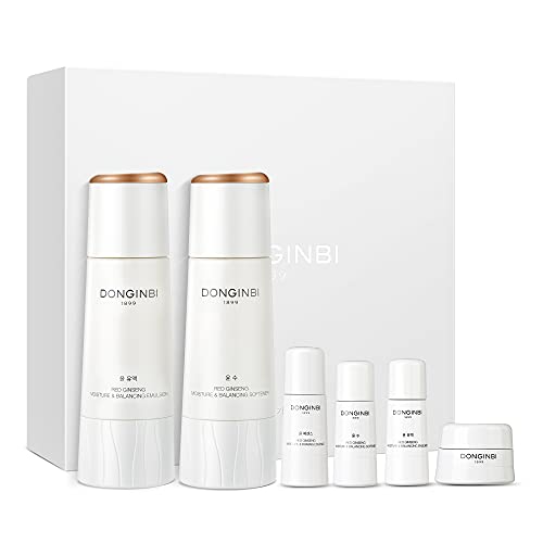 DONGINBI Red Ginseng Korean Skin Care Set, Korean Anti Aging Skin Care Routin...