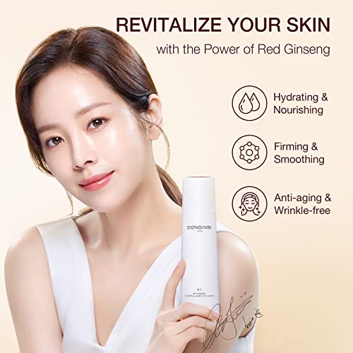 DONGINBI Red Ginseng Moisturizing & Firming Set EX, Anti-Aging Korean Skin Ca...