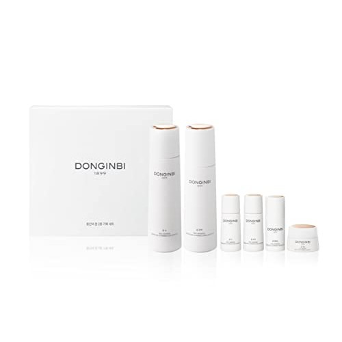 DONGINBI Red Ginseng Moisturizing & Firming Set EX, Anti-Aging Korean Skin Ca...