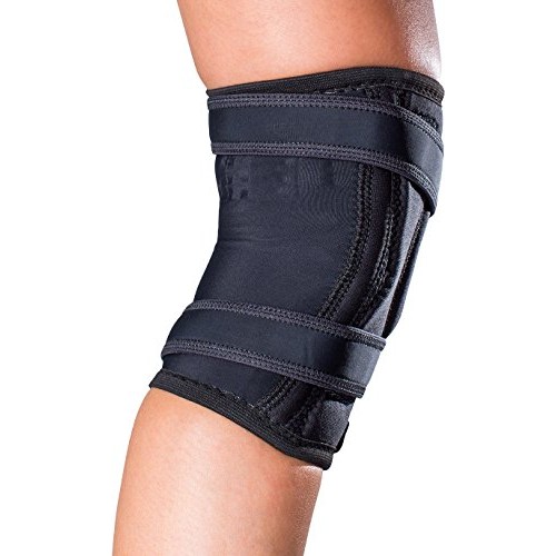 DonJoy Tru-Pull Lite Knee Support Brace: Right Leg, Large