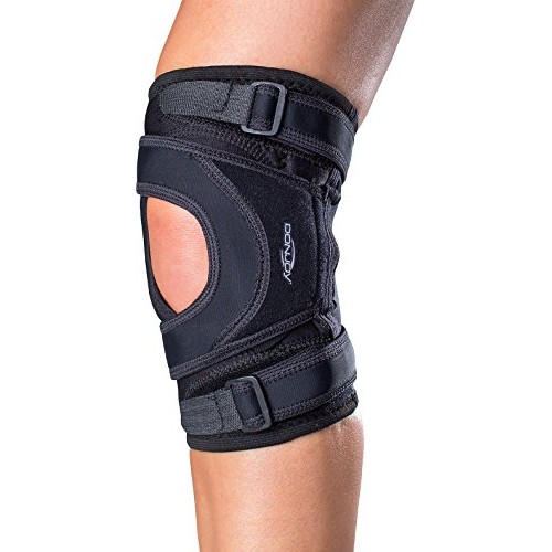 DonJoy Tru-Pull Lite Knee Support Brace: Right Leg, Large